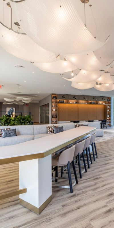 Lounge area.