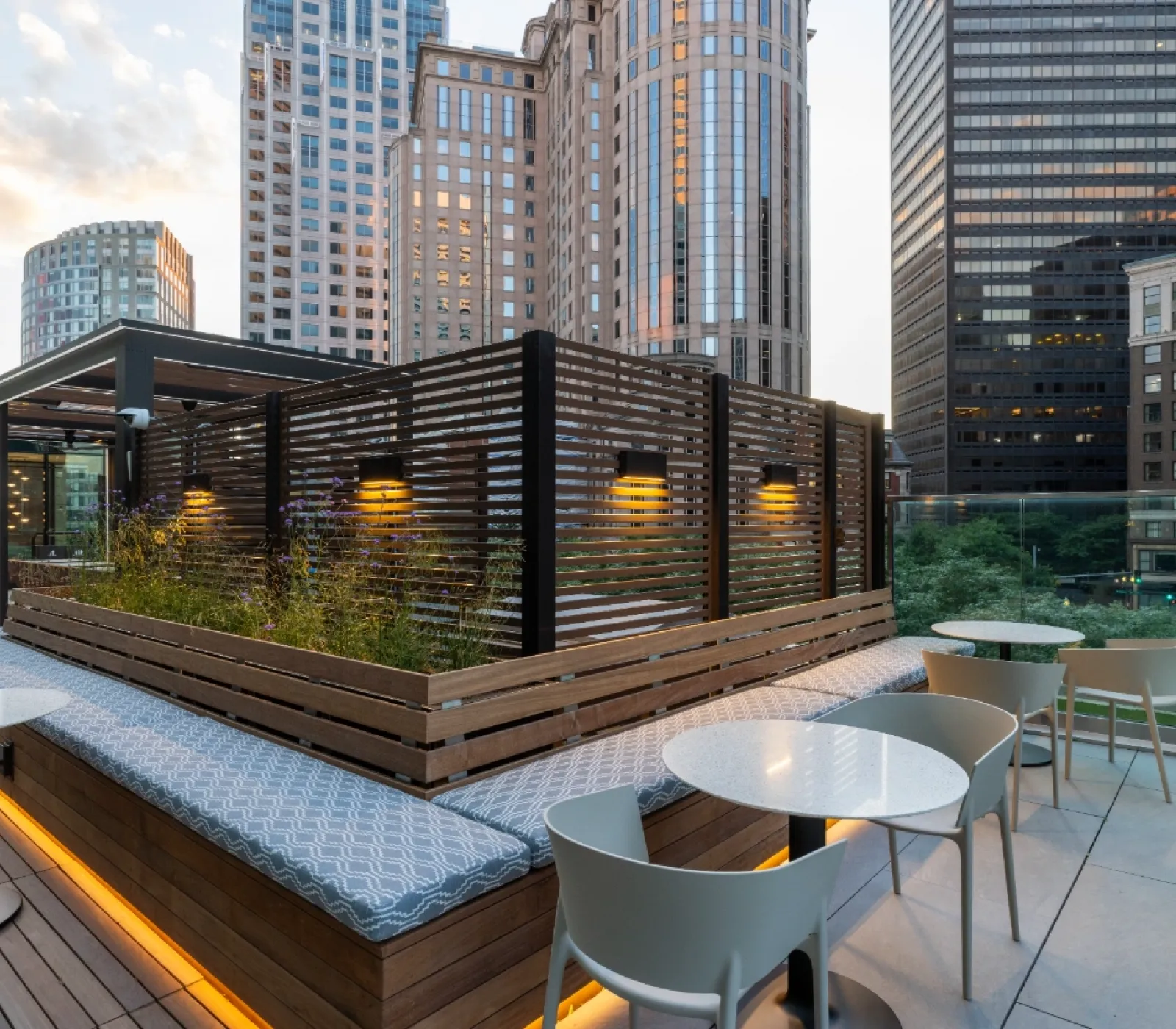 Beautiful seating area.