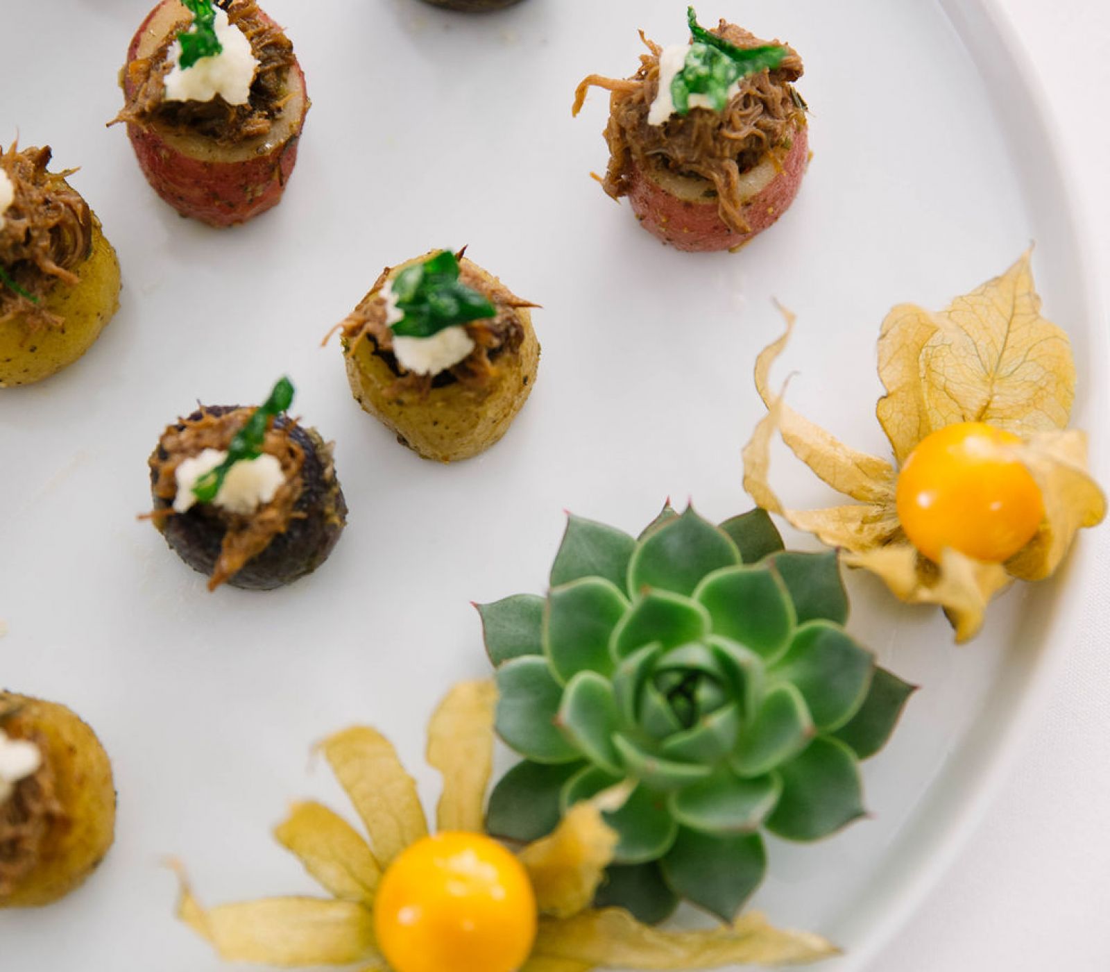 Platter of hors d'oevres.