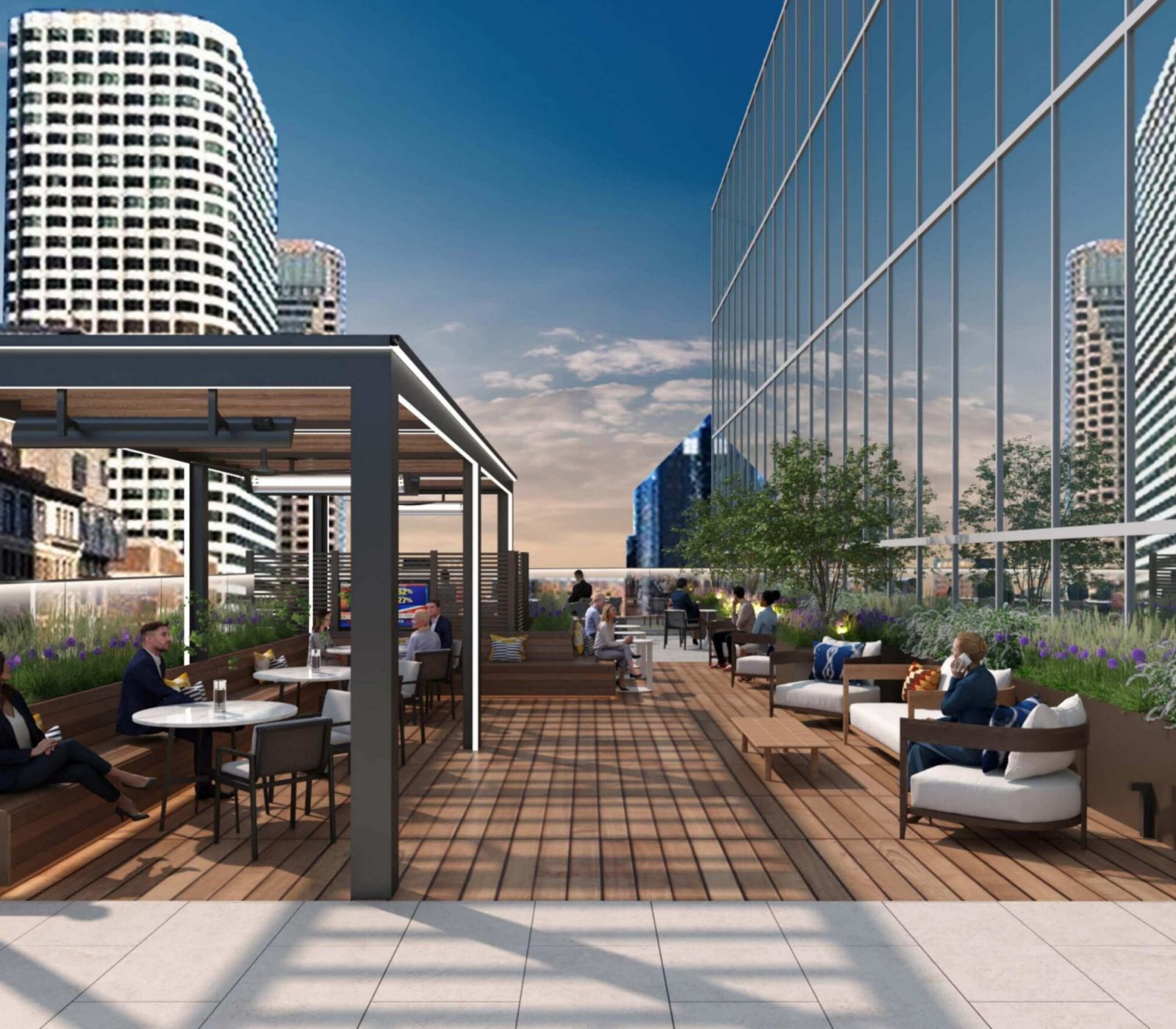 Beautiful seating area.