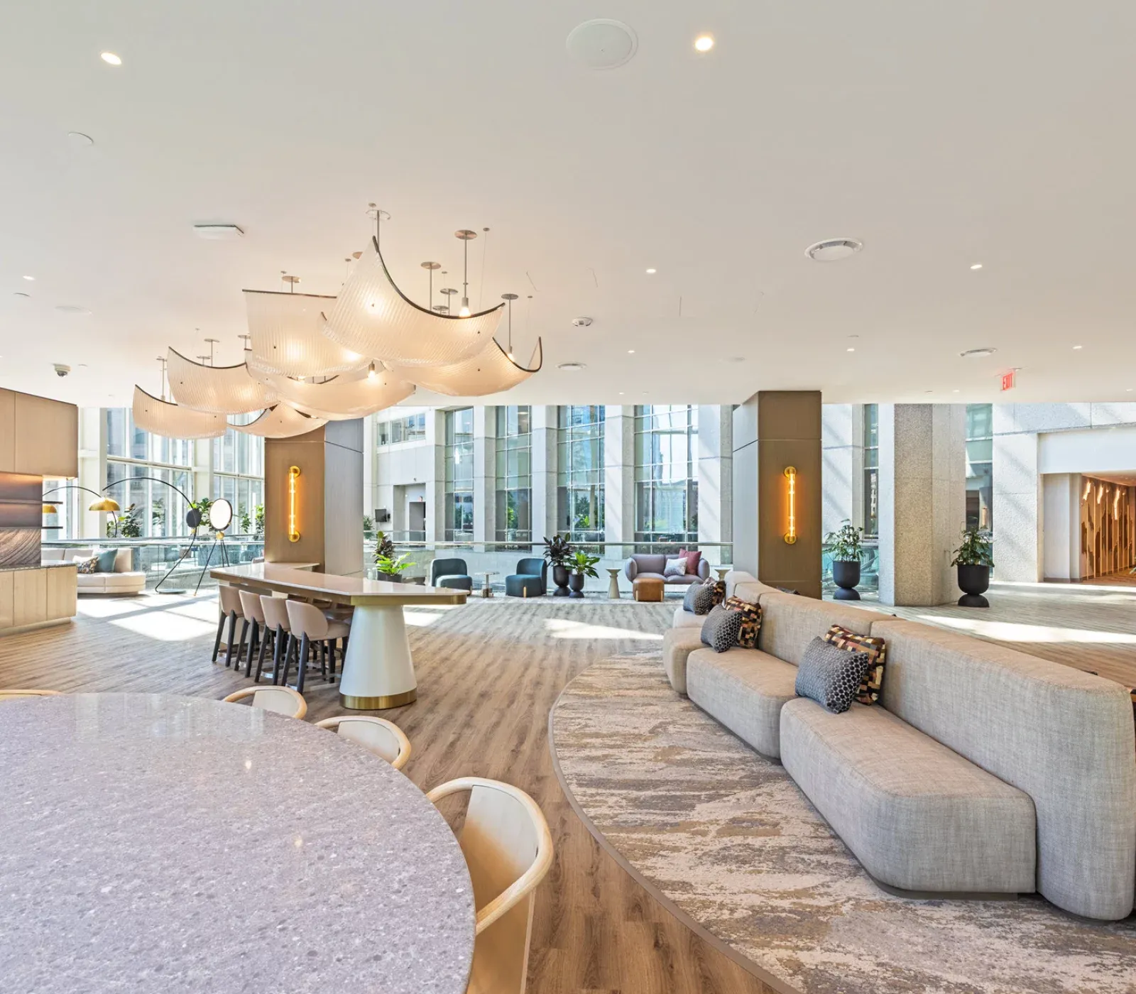 Beautiful seating area.